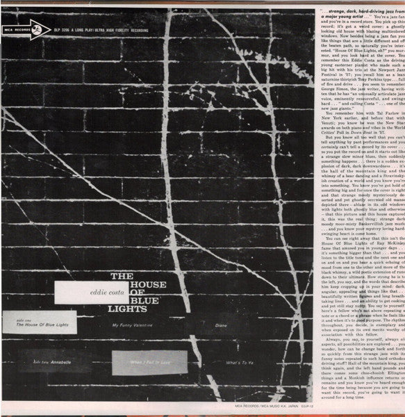 Eddie Costa : The House Of Blue Lights  (LP, RE)