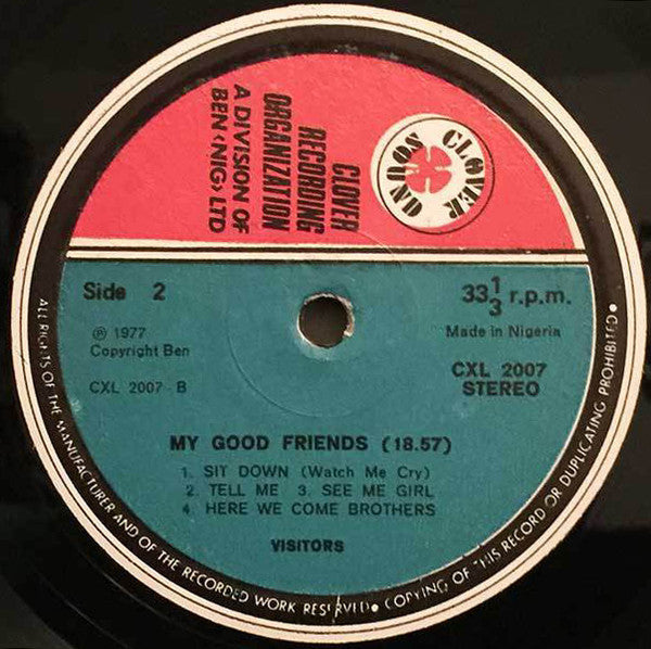 The Visitors (28) : My Good Friends (LP, Album)