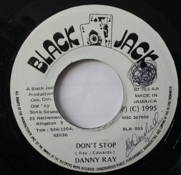 Danny Ray (2) : Playboy / Don't Stop (7")