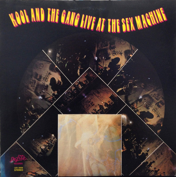 Kool & The Gang : Live At The Sex Machine (LP, Album, Promo, Gat)