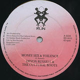 Devon Russell & Cultural Roots : Money Sex & Voilence (12")
