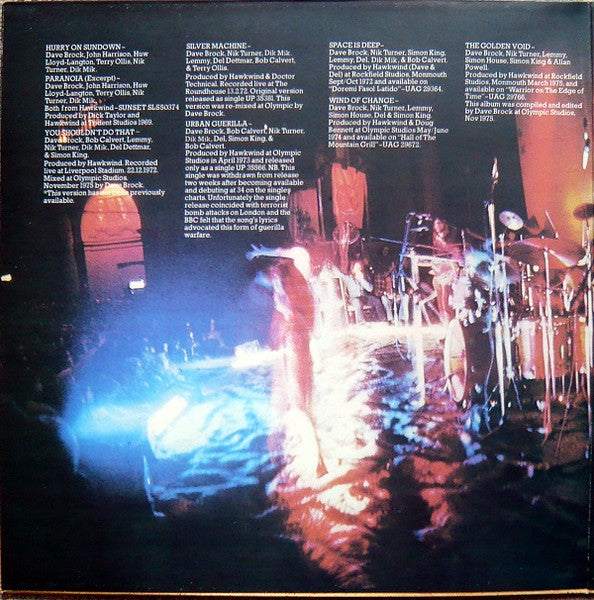 Hawkwind : Roadhawks (LP, Comp, EMI)