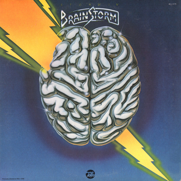 Brainstorm (5) : Stormin' (LP, Album, RM, RP)