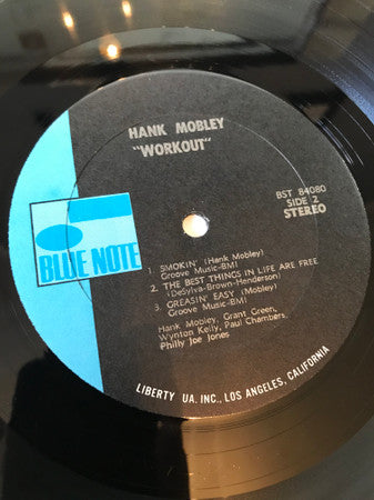 Hank Mobley : Workout (LP, Album, RE)