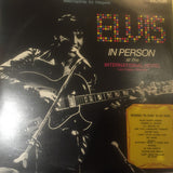 Elvis Presley : Elvis In Person At The International Hotel (LP, Album)