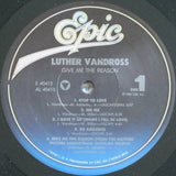 Luther Vandross : Give Me The Reason (LP, Album, EDP)