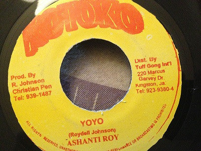 Ashanti Roy* : Yoyo (7")