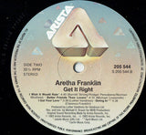 Aretha Franklin : Get It Right (LP, Album)