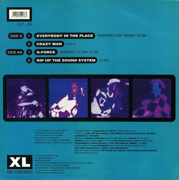 The Prodigy : Everybody In The Place (12")