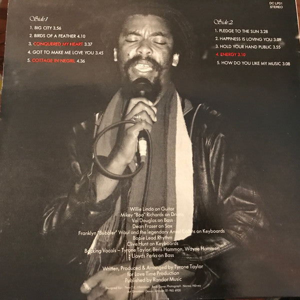Tyrone Taylor : Cottage In Negril (LP, Album)
