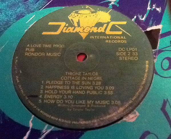 Tyrone Taylor : Cottage In Negril (LP, Album)