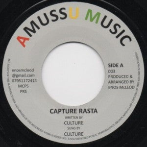 Culture : Capture Rasta (7", RE)