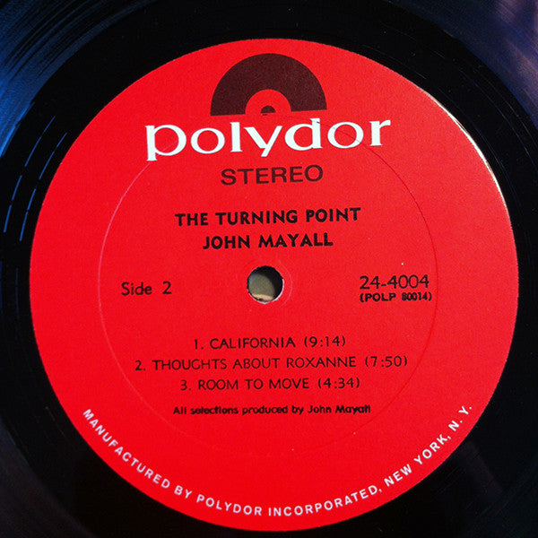 John Mayall : The Turning Point (LP, Album)