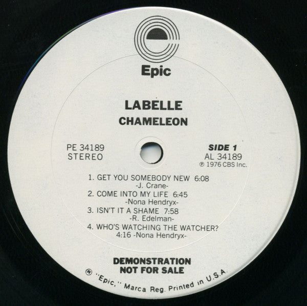 Labelle : Chameleon (LP, Album, Promo)