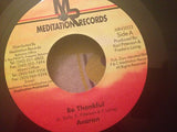 Avaran : Be Thankful (7", Single)