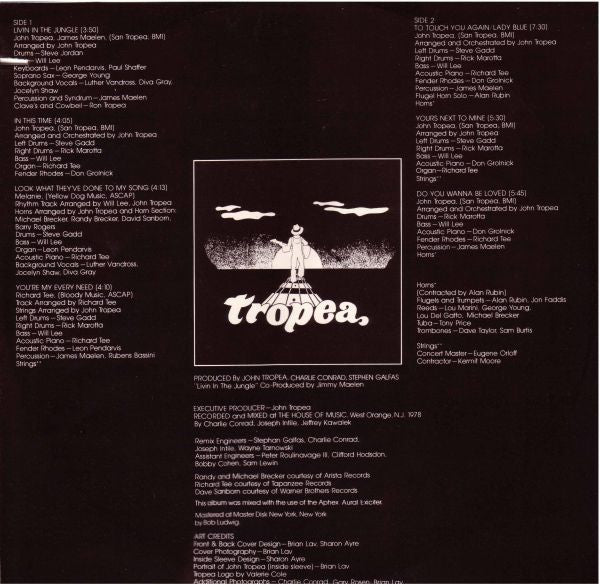 John Tropea : To Touch You Again (LP, Album)