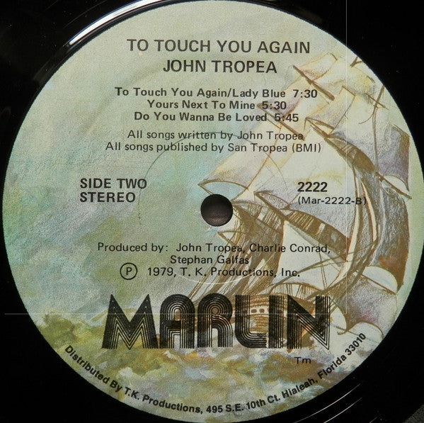 John Tropea : To Touch You Again (LP, Album)