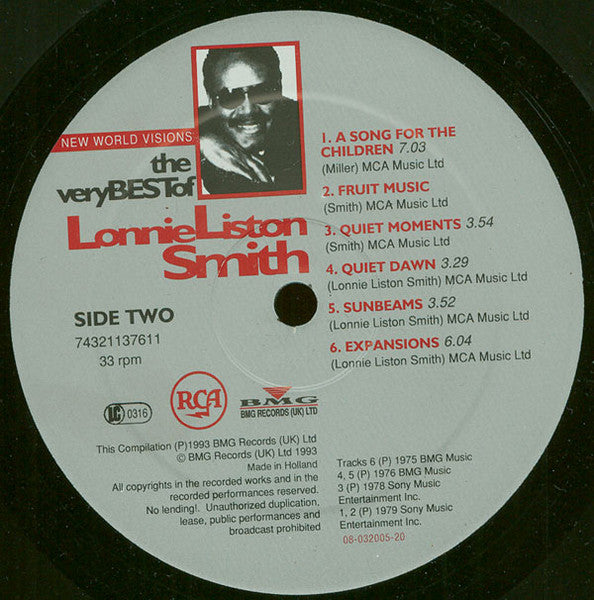 Lonnie Liston Smith : The Very Best Of Lonnie Liston Smith (LP, Comp)
