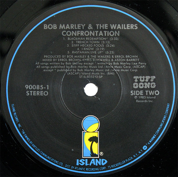Bob Marley & The Wailers : Confrontation (LP, Album, RP)