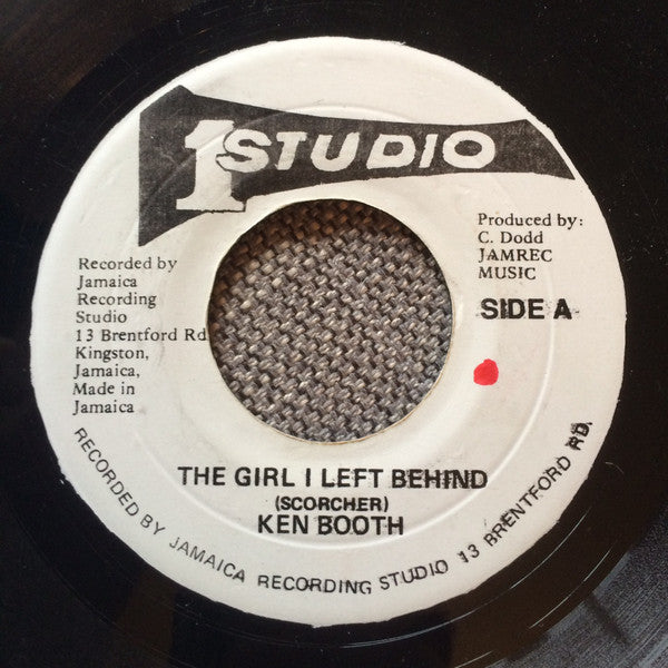 Ken Boothe / The Hamlins : The Girl I Left Behind / Tell Me That You Love Me (7", RP)