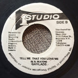 Ken Boothe / The Hamlins : The Girl I Left Behind / Tell Me That You Love Me (7", RP)