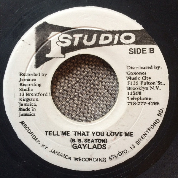Ken Boothe / The Hamlins : The Girl I Left Behind / Tell Me That You Love Me (7", RP)