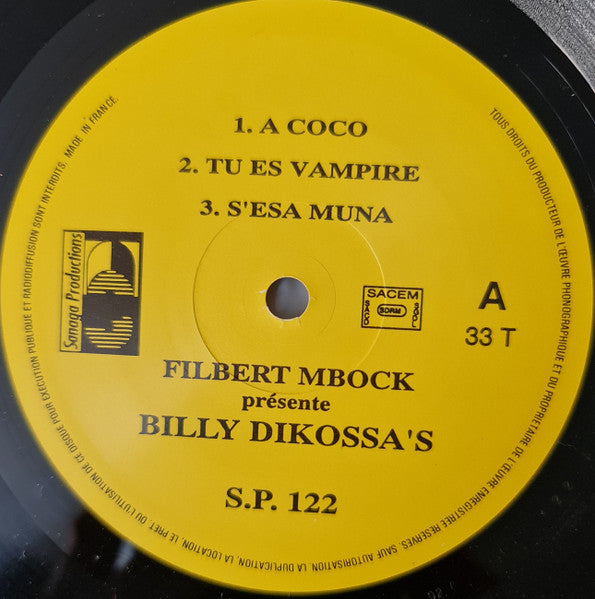 Billy Dikossa's : Pole Position (A Coco) (LP)