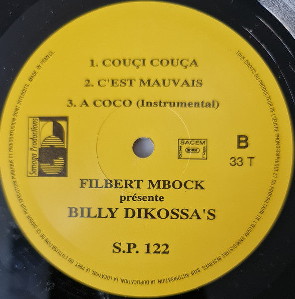 Billy Dikossa's : Pole Position (A Coco) (LP)