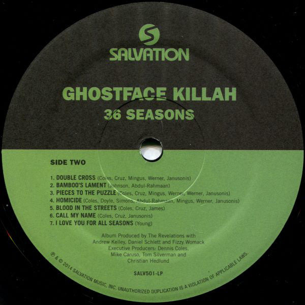 Ghostface Killah : 36 Seasons  (LP, Album)