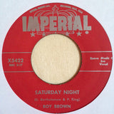 Roy Brown : Saturday Night / Everybody (7")
