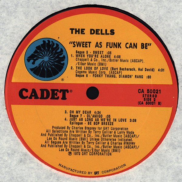 The Dells : Sweet As Funk Can Be (LP, Album)