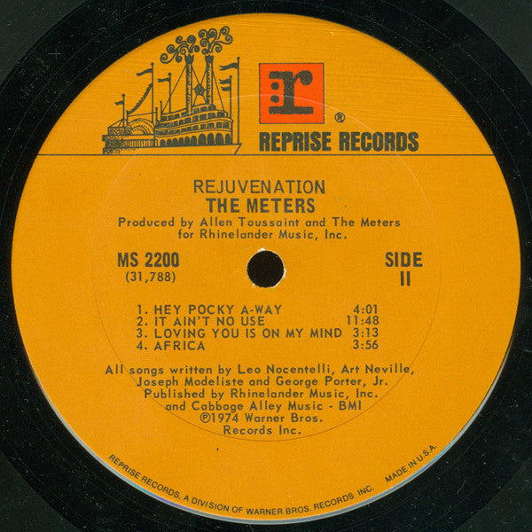 The Meters : Rejuvenation (LP, Album, Ter)