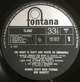 Ronnie Scott : The Night Is Scott And You're So Swingable (LP)