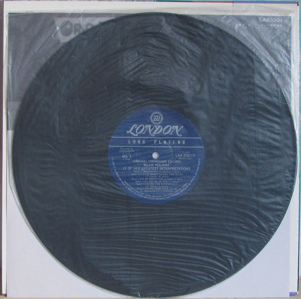 Billie Holiday : Billie Holiday (LP, Comp, Mono)