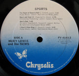 Huey Lewis And The News* : Sports (LP, Album, Pit)