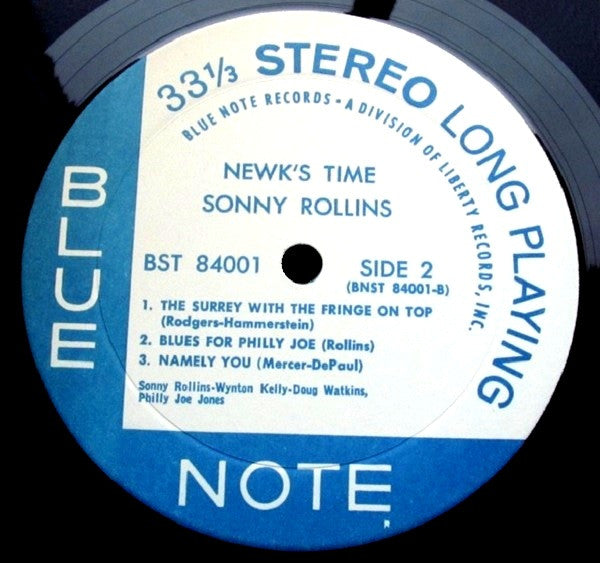 Sonny Rollins : Newk's Time (LP, Album, RE)