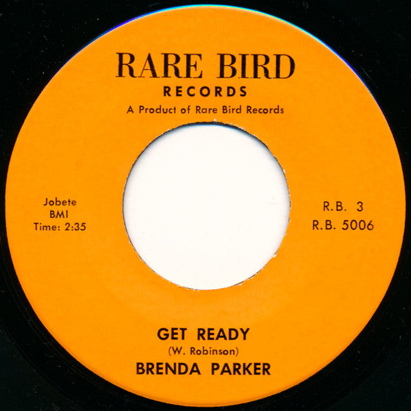 Brenda Parker (2) : Get Ready / My Baby Loves Me (7", Single)
