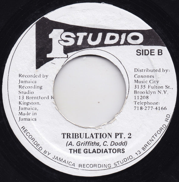 The Gladiators : Tribulation / Tribulation Pt.2  (7", RE)