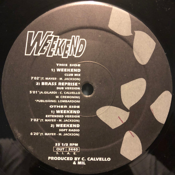 Mr. Calvello : Weekend (12")