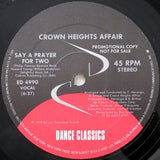 Crown Heights Affair / The Frontline Orchestra* : Say A Prayer For Two / Don't Turn Your Back On Me (12", Promo)