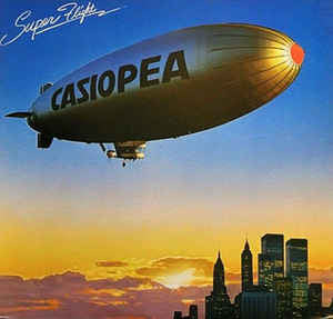 Casiopea : Super Flight (LP, Album, RP, Whi)