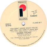 Karen Young : You Don't Know What You've Got... Till You Lose It ! (12")