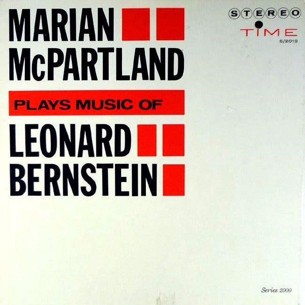 Marian McPartland : Plays Music Of Leonard Bernstein (LP, Album)