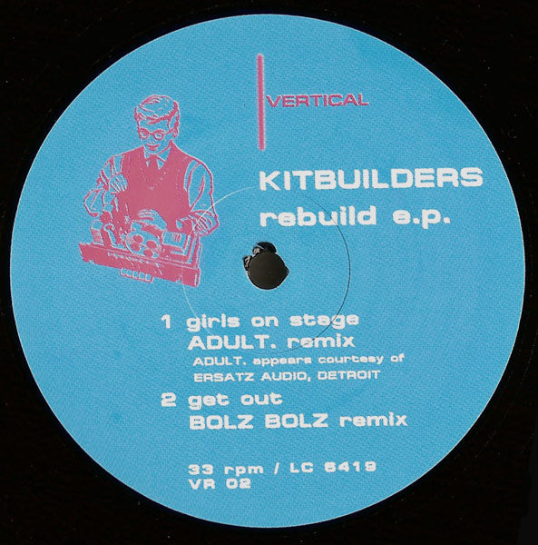 Kitbuilders : Rebuild E.P. (12", EP)