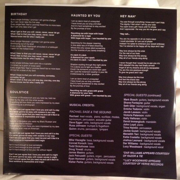 Rachael Sage : Haunted By You (LP, Album, Pur)