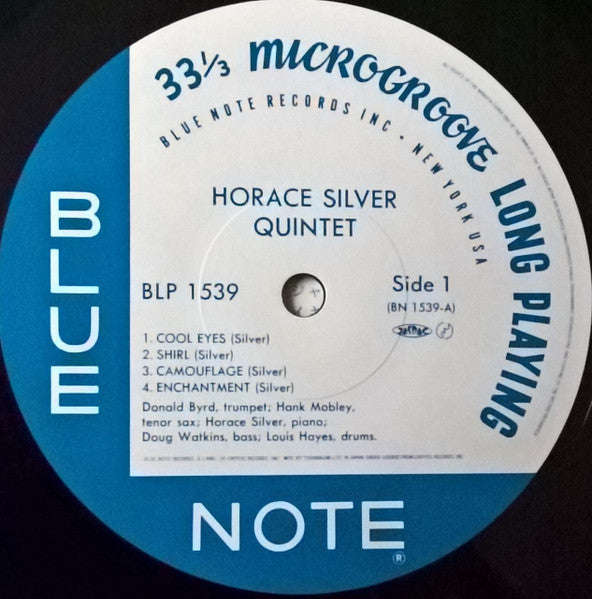 Horace Silver Quintet* : 6 Pieces Of Silver (LP, Album, Mono, RE)