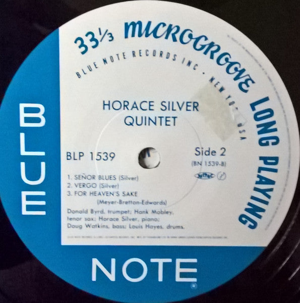 Horace Silver Quintet* : 6 Pieces Of Silver (LP, Album, Mono, RE)