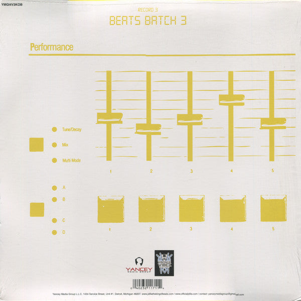 J-Dilla* : Beats Batch 3 (10", Ltd)