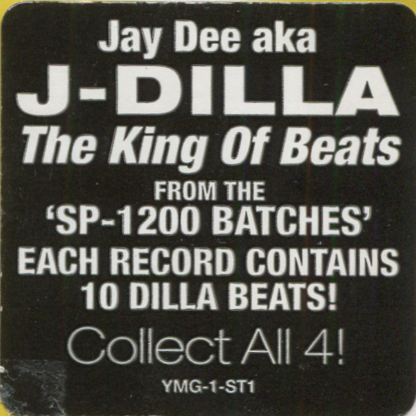 J-Dilla* : Beats Batch 3 (10", Ltd)