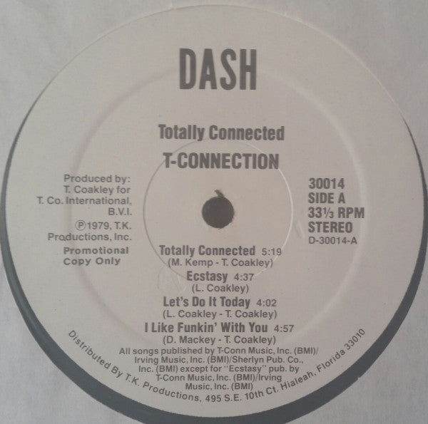 T-Connection : Totally Connected (LP, Album, Promo)